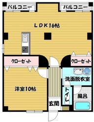 ヒルズコートの物件間取画像